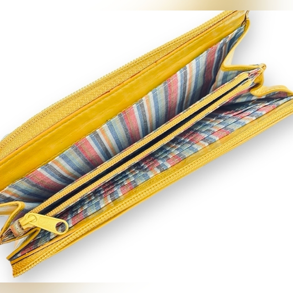 Nordstroms Yellow Long Wallet - Picture 7 of 9